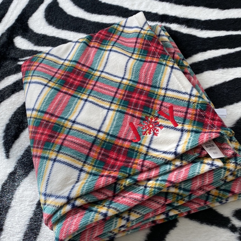 Talbot’s Tartan Plaid Throw